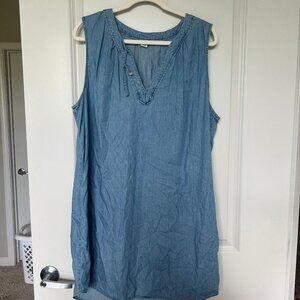 Old Navy Denim Shift Dress